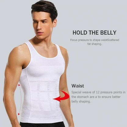 [BUY 1 GET 1 FREE] Men's Shapers Vest For Men  : Lightweight Anti- Sweat Summer Fabric {Pack of 2}