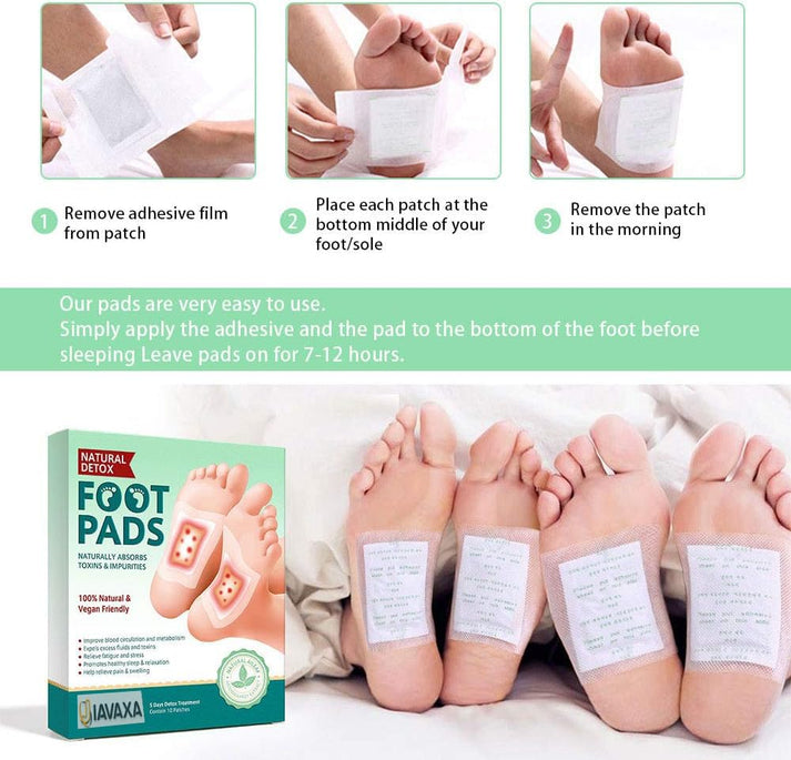 Shopnexify Premium Detox Foot Patches (Pack of 10) BUY 1 GET 1 FREE
