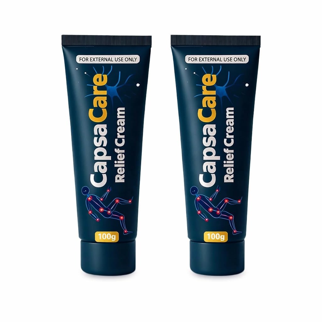 Capsacare Neuropathy Relief Cream: Buy 1 Get 1 Free