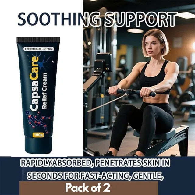 Capsacare Neuropathy Relief Cream: Buy 1 Get 1 Free