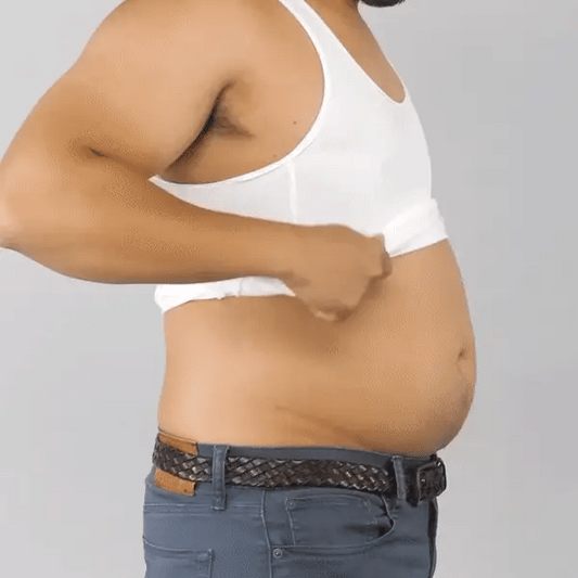 [BUY 1 GET 1 FREE] Men's Shapers Vest For Men  : Lightweight Anti- Sweat Summer Fabric {Pack of 2}
