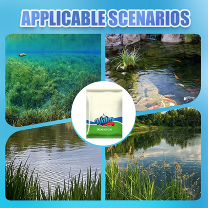 Premium Pond Care Powder | Water Clarifier & Algae Control 🐟🌊🔬